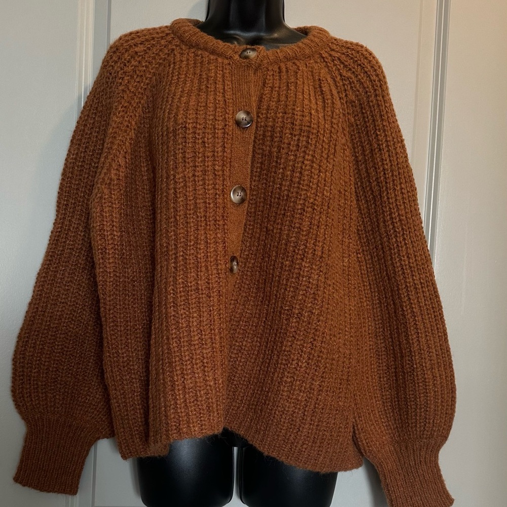 NWOT Sezane Emile Cardigan - Picture 6 of 11